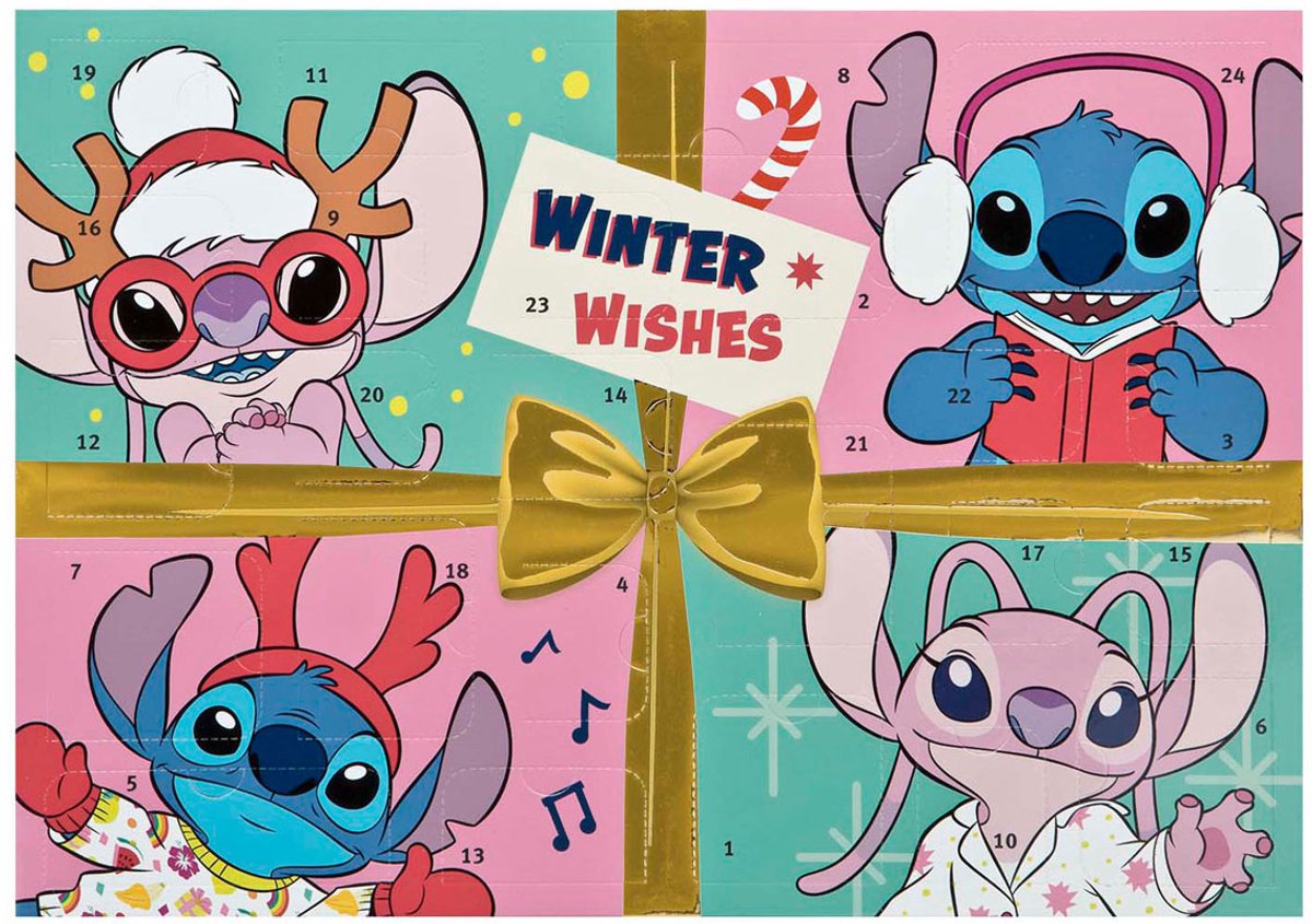 Calendrier de l'Avent Undercover Angel et Stitch