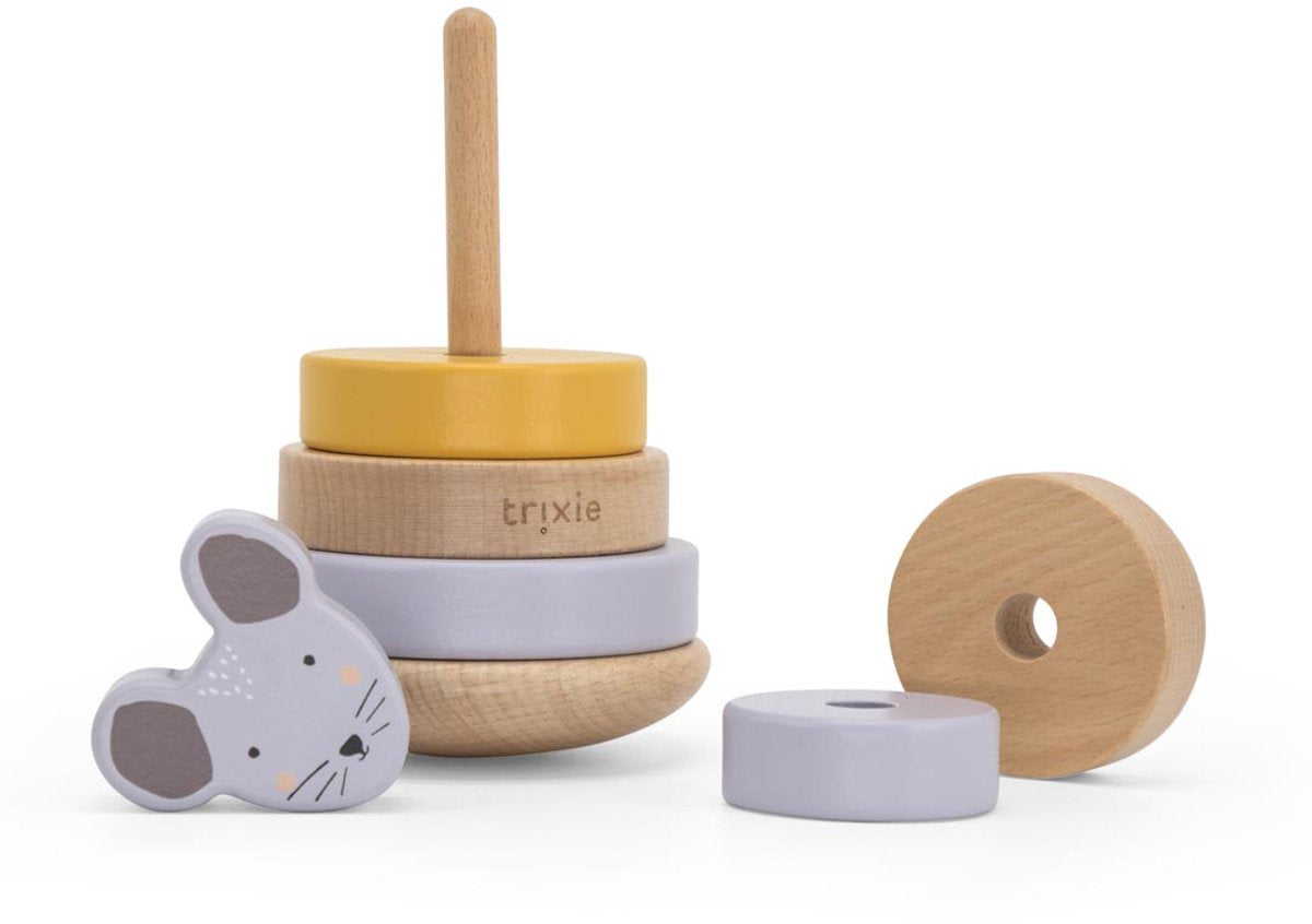 Trixie Wooden Stacking Tower - Mme. souris