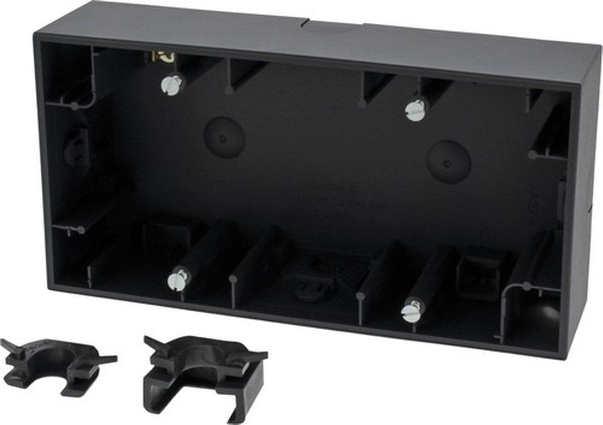 Berker k1 cadre en saillie 2 fois anthracite