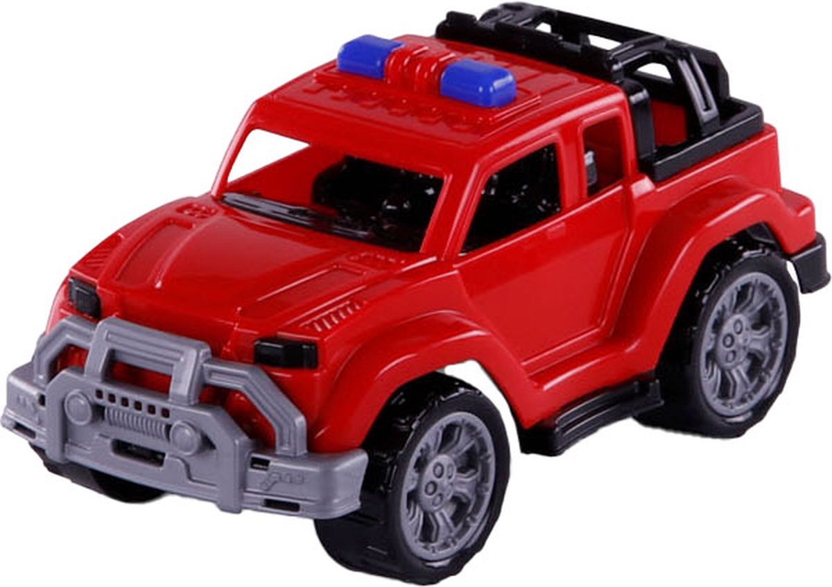 Cavallino Trendy Jeep Red, 22 cm