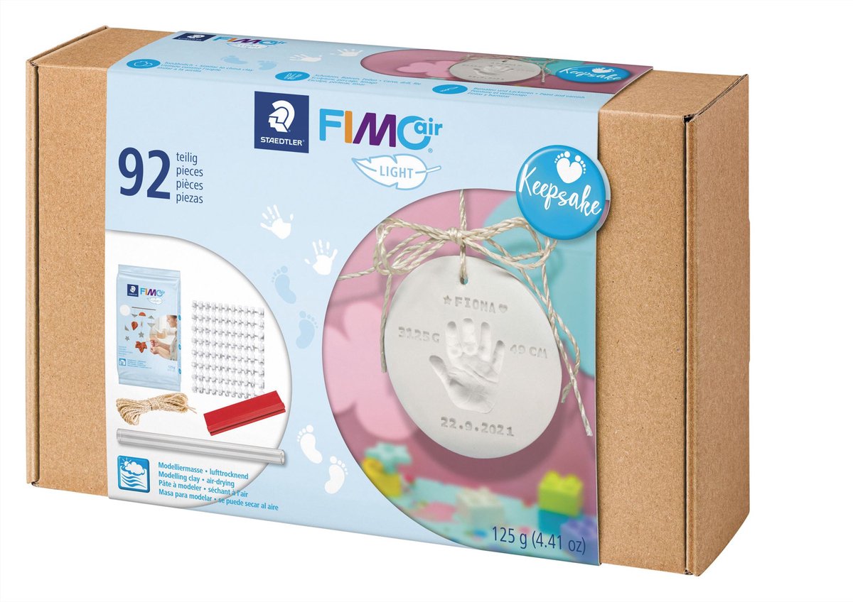 Fimo air - pâte à modeler séchant à l'air - set souvenir