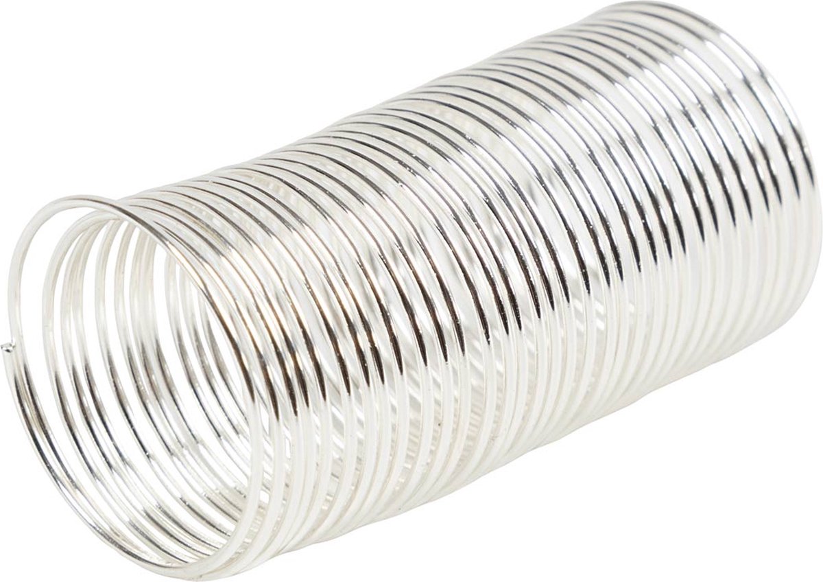 Société créative https : www.ccobby.nl bijoux-fil-épaisseur-1-mm-argent-plaqué-2-50-m-1-box