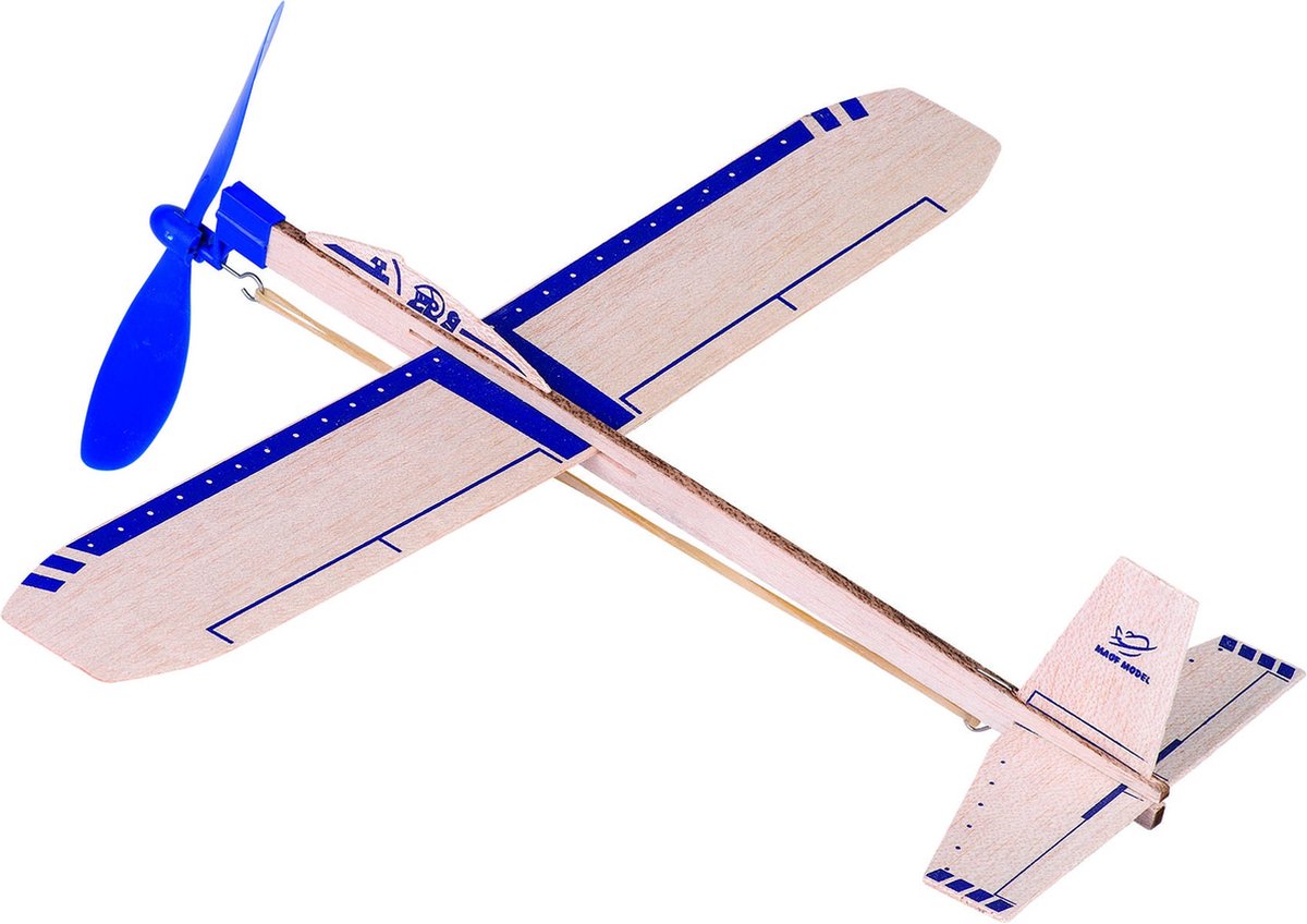 Jet aigle planeur en bois Goki : 35,5 cm