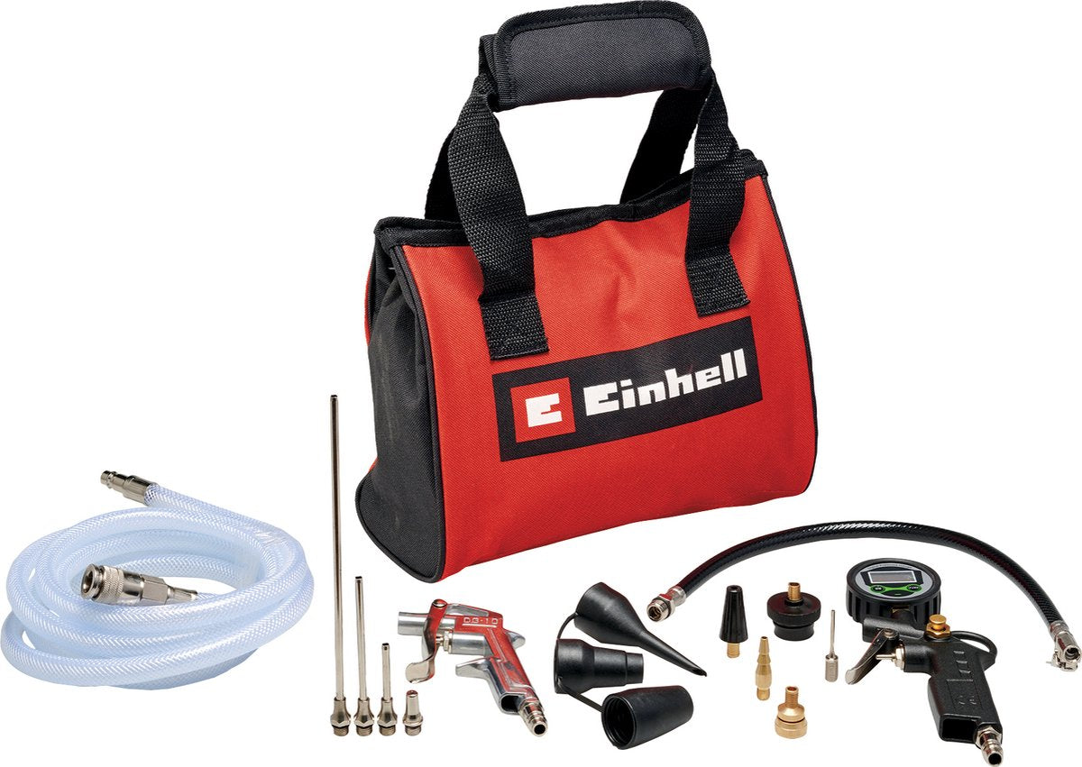 Kit d'air comprimé Einhell 15 pièces