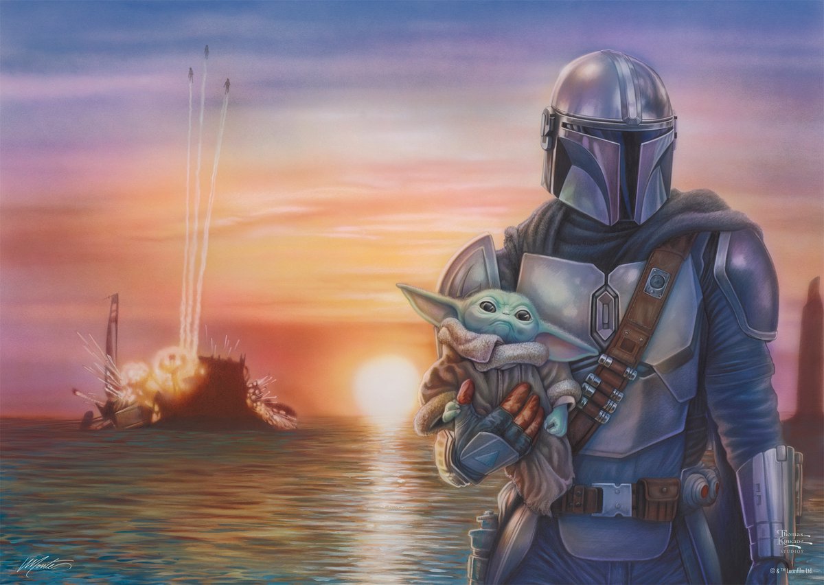 Schmidt star wars puzzle le mandalorien une nouvelle direction 1000 pièces.