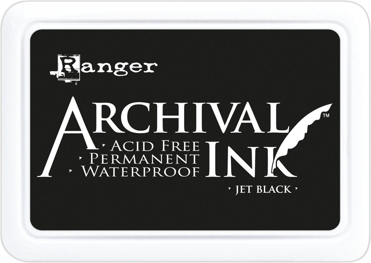 Ranger Ink Ranger • tampon encreur d'archives noir de jais