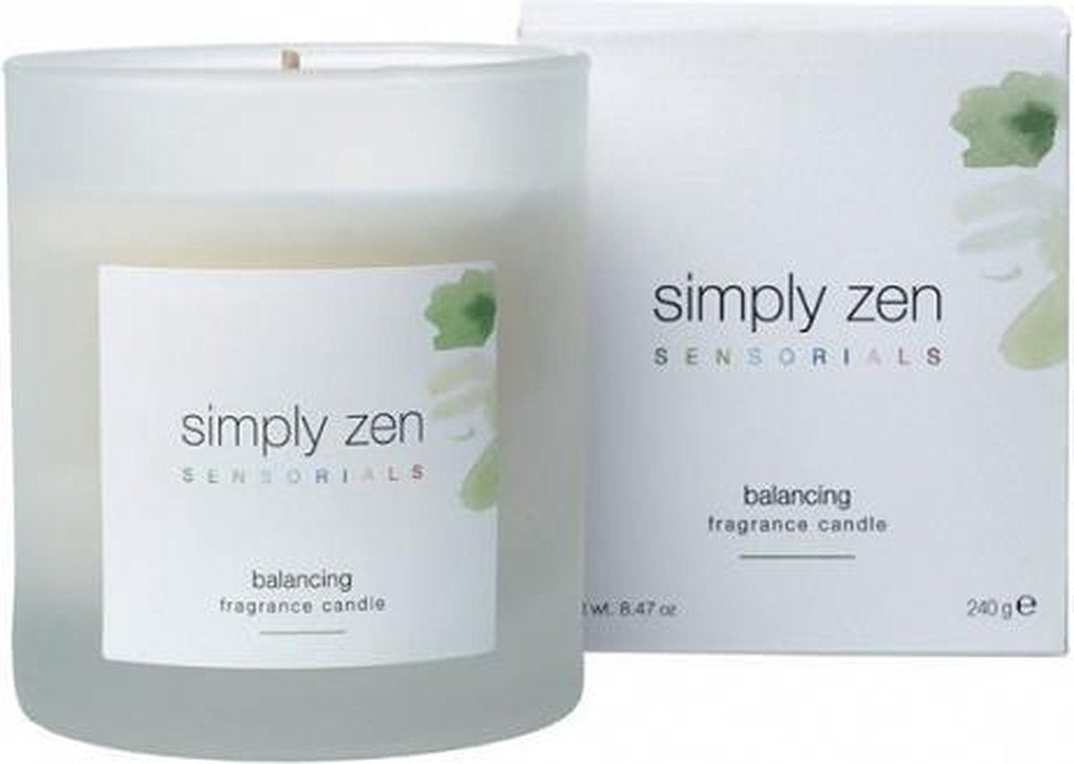 Equilibrage des bougies parfumées Simply Zen Sensorials