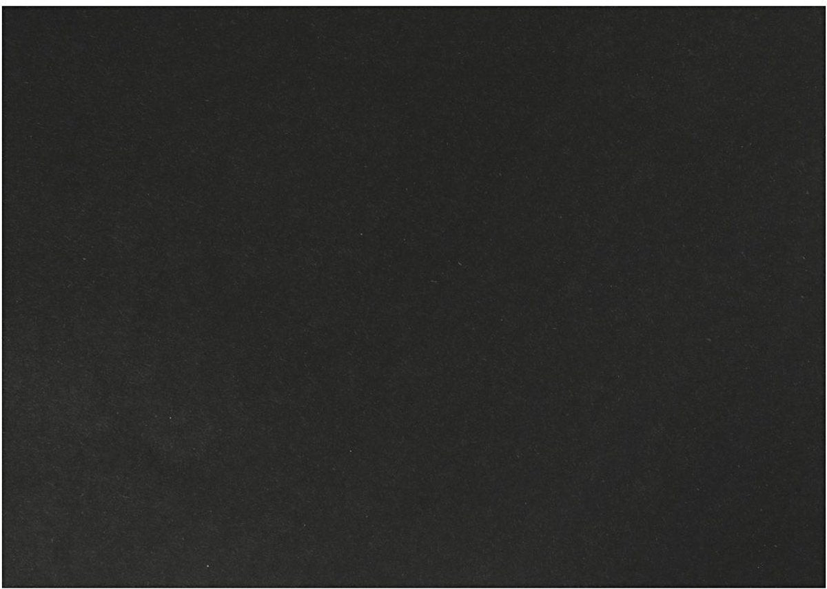 Creativ company carton kraft - papier à dessin kraft noir et carton artisanal - papier hobby recyclé noir - carton kraft hobby - papier noir pour bricolage et dessin - a3 - 100 grammes - 500 feuilles