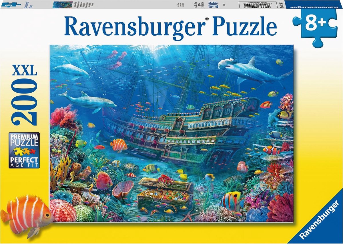 Ravensburger puzzle navire coulé - puzzle - 200 pièces