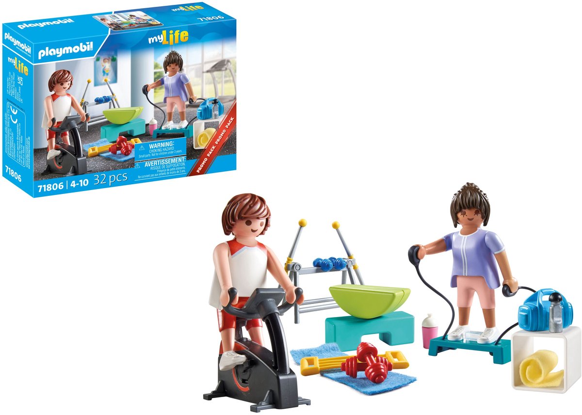 Playmobil ma vie promo entraînement fitness 71806