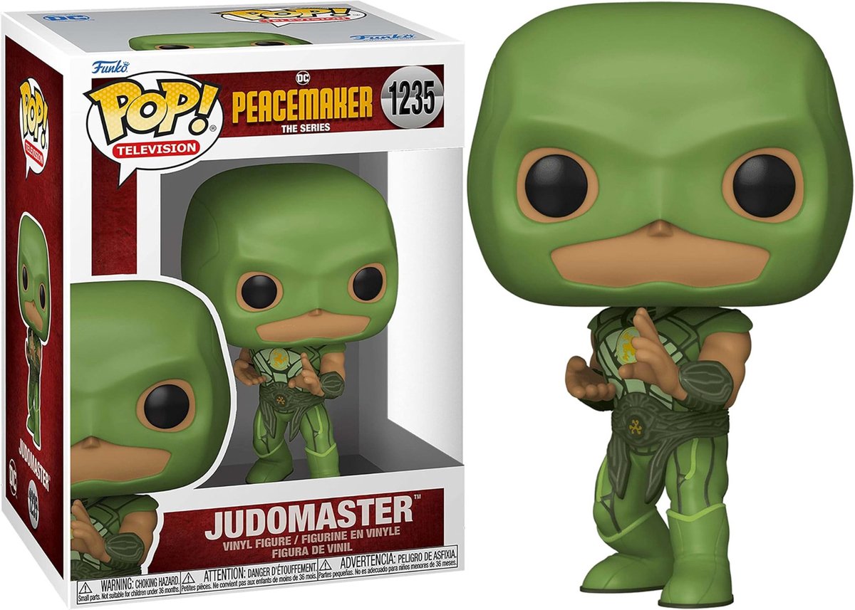 Figurine de collection Funko Peacemaker DC Comics Pop! TV Judomaster 9 cm multicolore