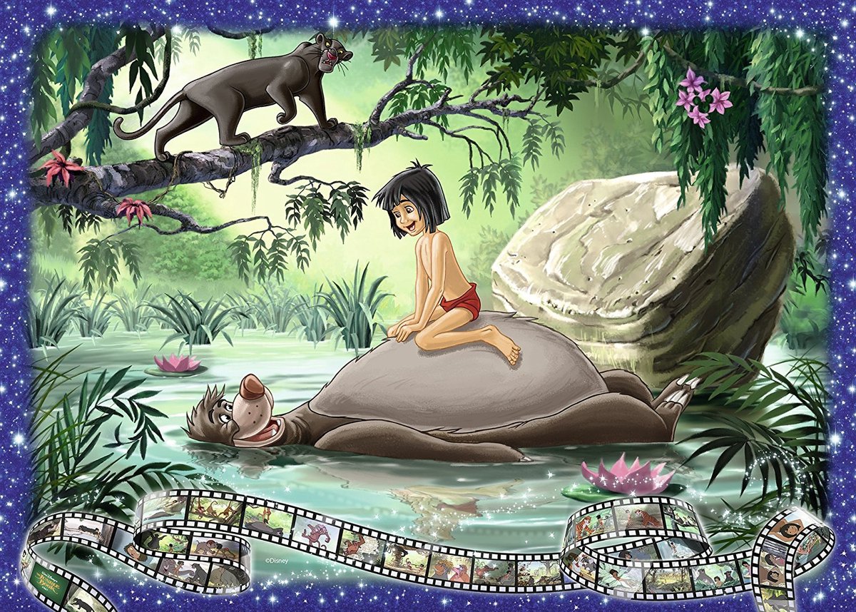 Ravensburger puzzle personnages de dessins animés – 1000 pièces