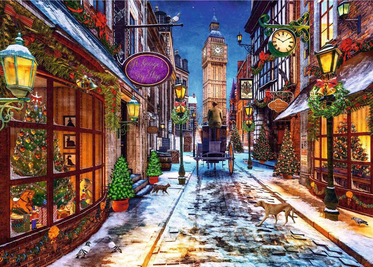 Ravensburger puzzle Ambiance de Noël 1000 pcs