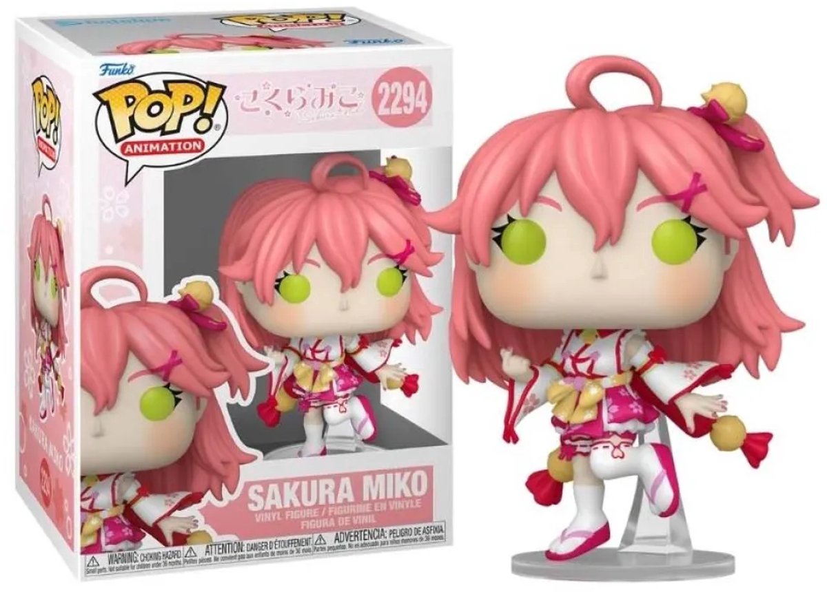 Funko hololive sakura miko (pop! animation) figurine en vinyle 2294 unisexe pop! - neutre - standard