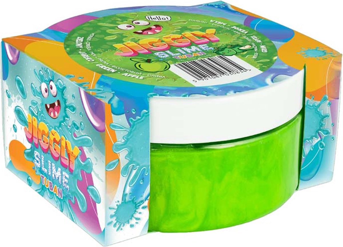 Tuban tuba - jiggly slime – pomme verte 200 g