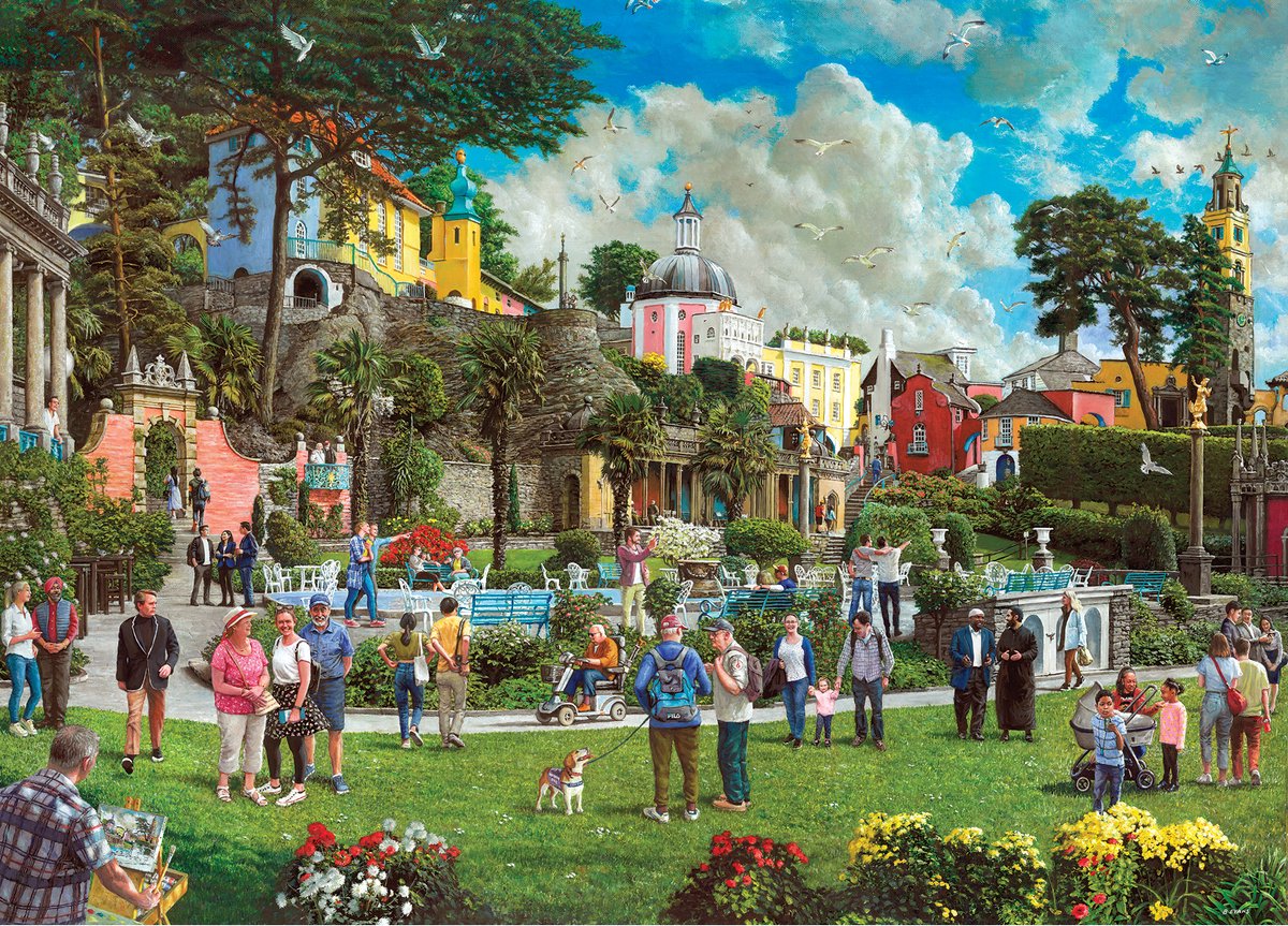 Gibsons - portmeiron (par bryan evans) - 1000 pièces 68×49cm (l×h) - puzzle pour adultes