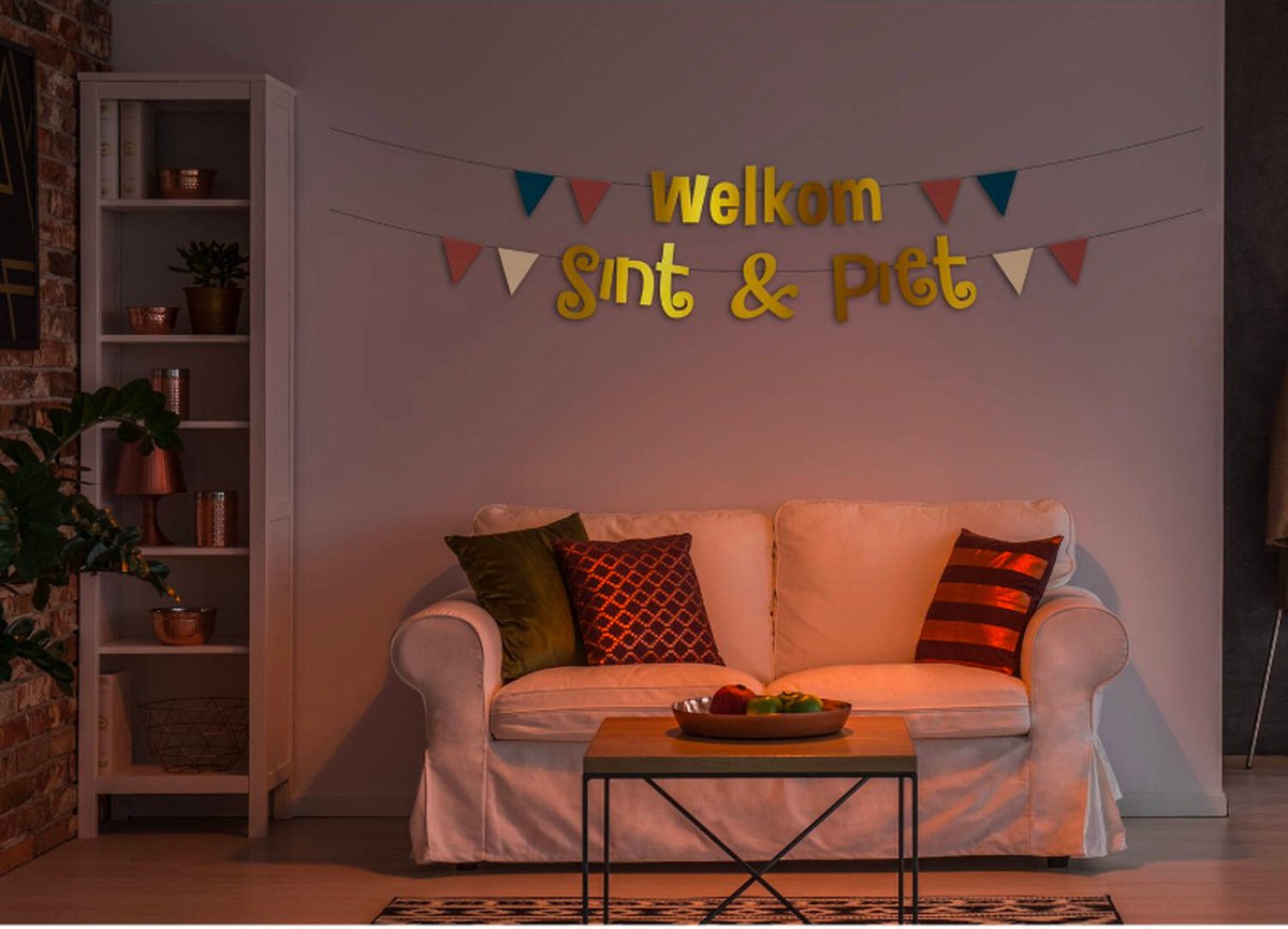 Folat bv guirlande de lettres bienvenue Saint Pete