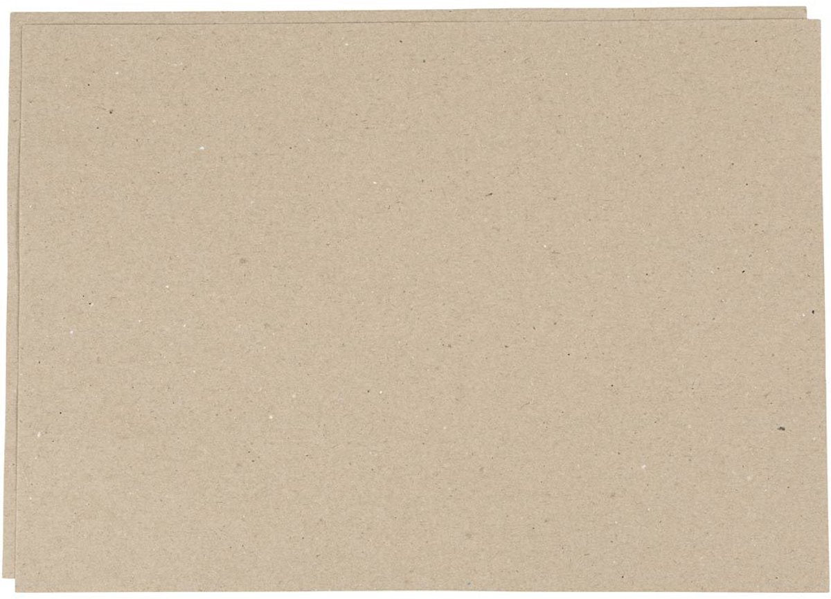 Papier kraft Creativ company, A3, feuille 297x420 mm, 135 gr, gris brun, 500 feuilles 1 boîte