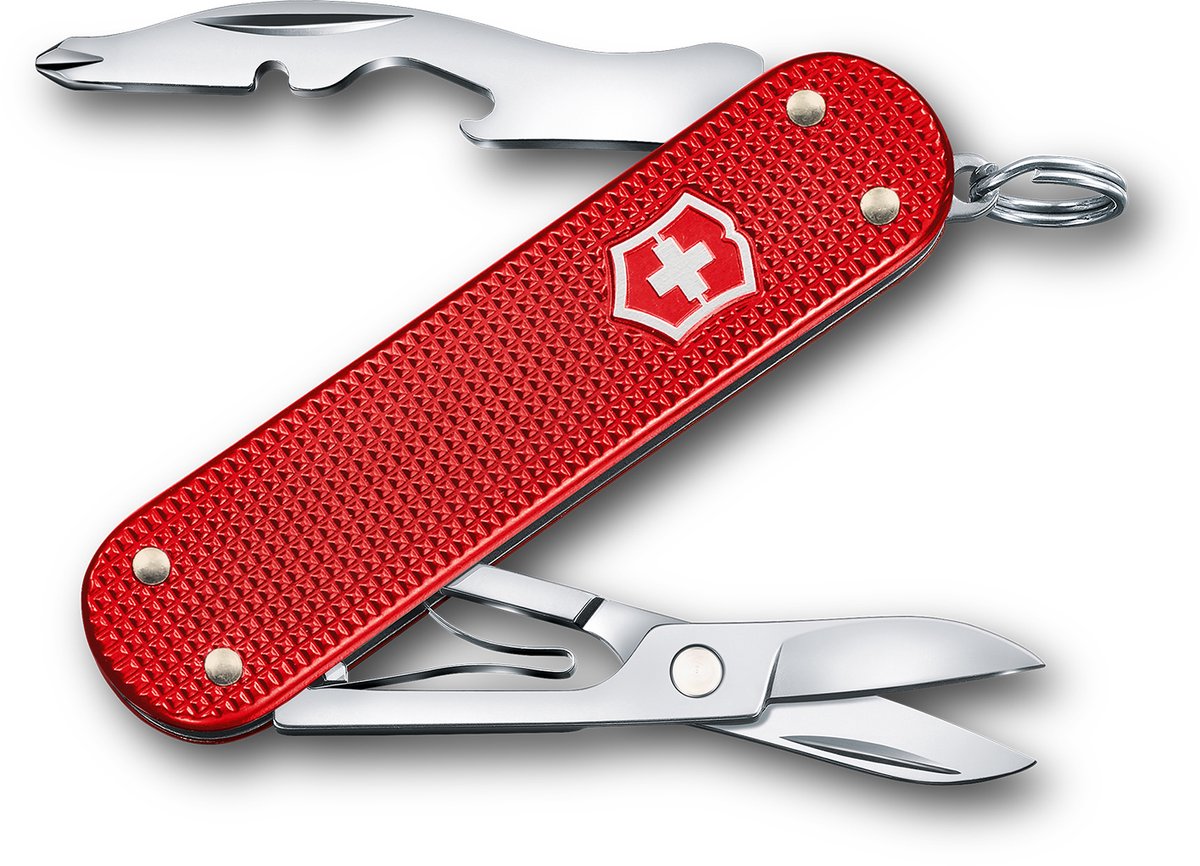 Couteau de poche Victorinox Companion Alox S - 58 mm - 5 fonctions - rouge