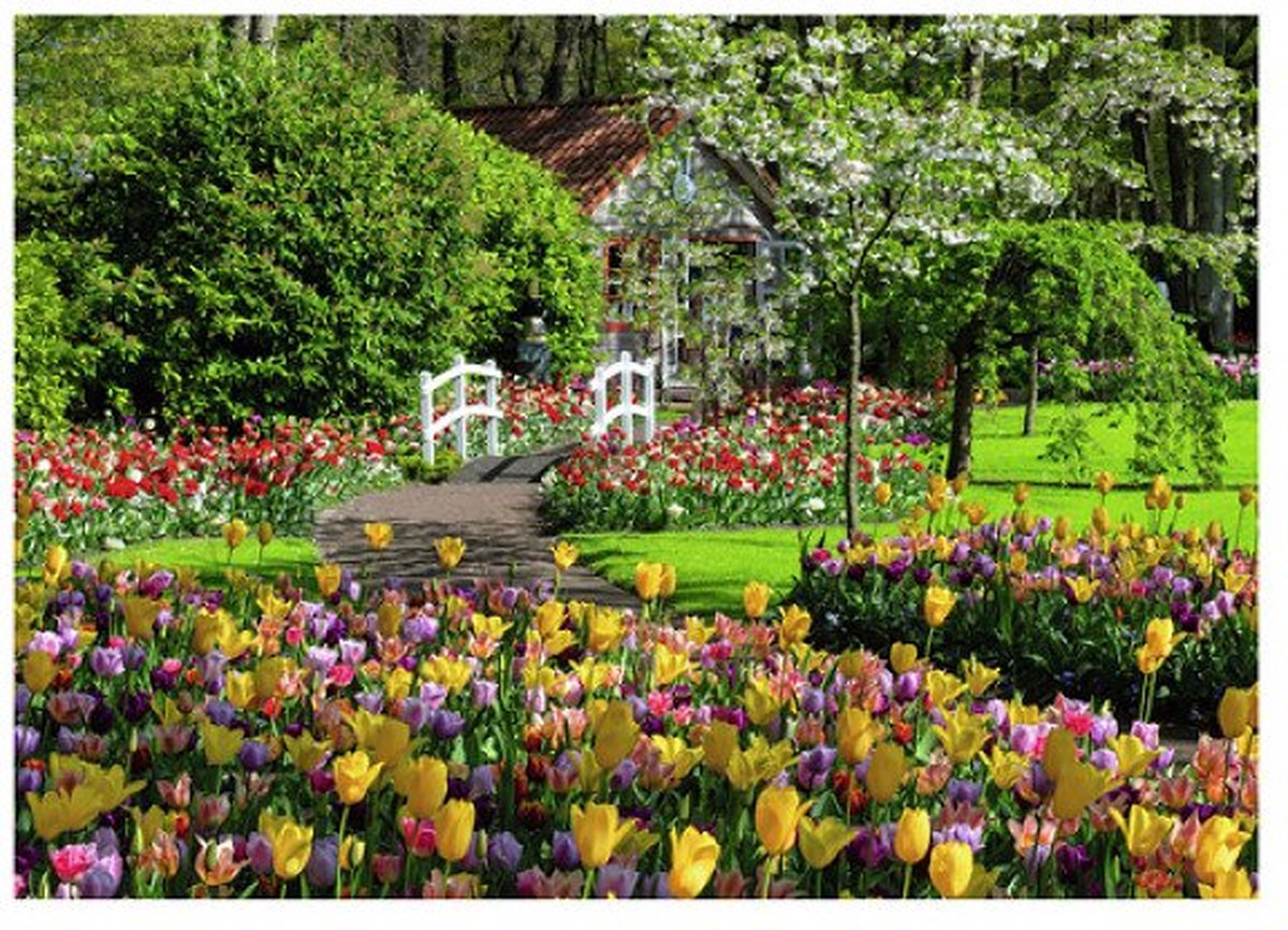 Ravensburger Puzzle Keukenhof Gardens 1000 pièces