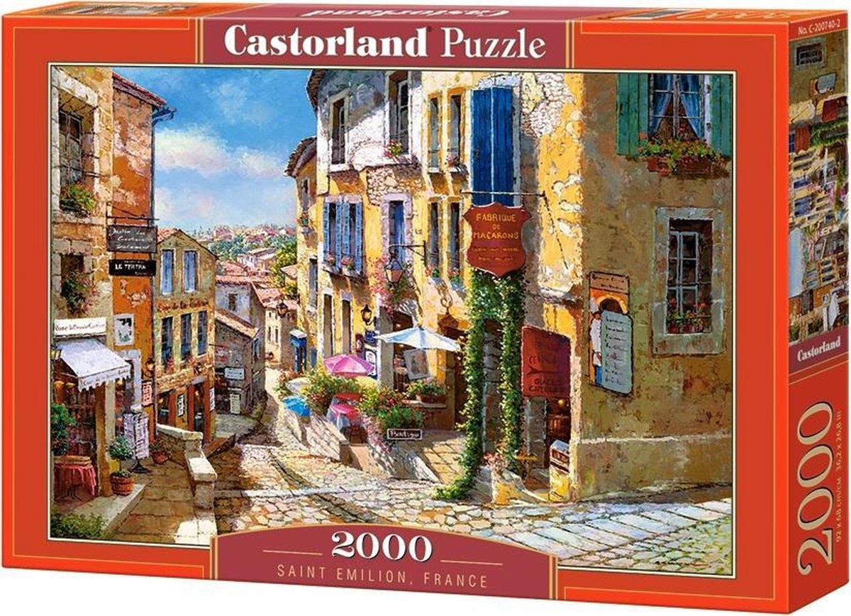 Puzzle Selecta Castorland Saint Emilion France, 2000 pcs.