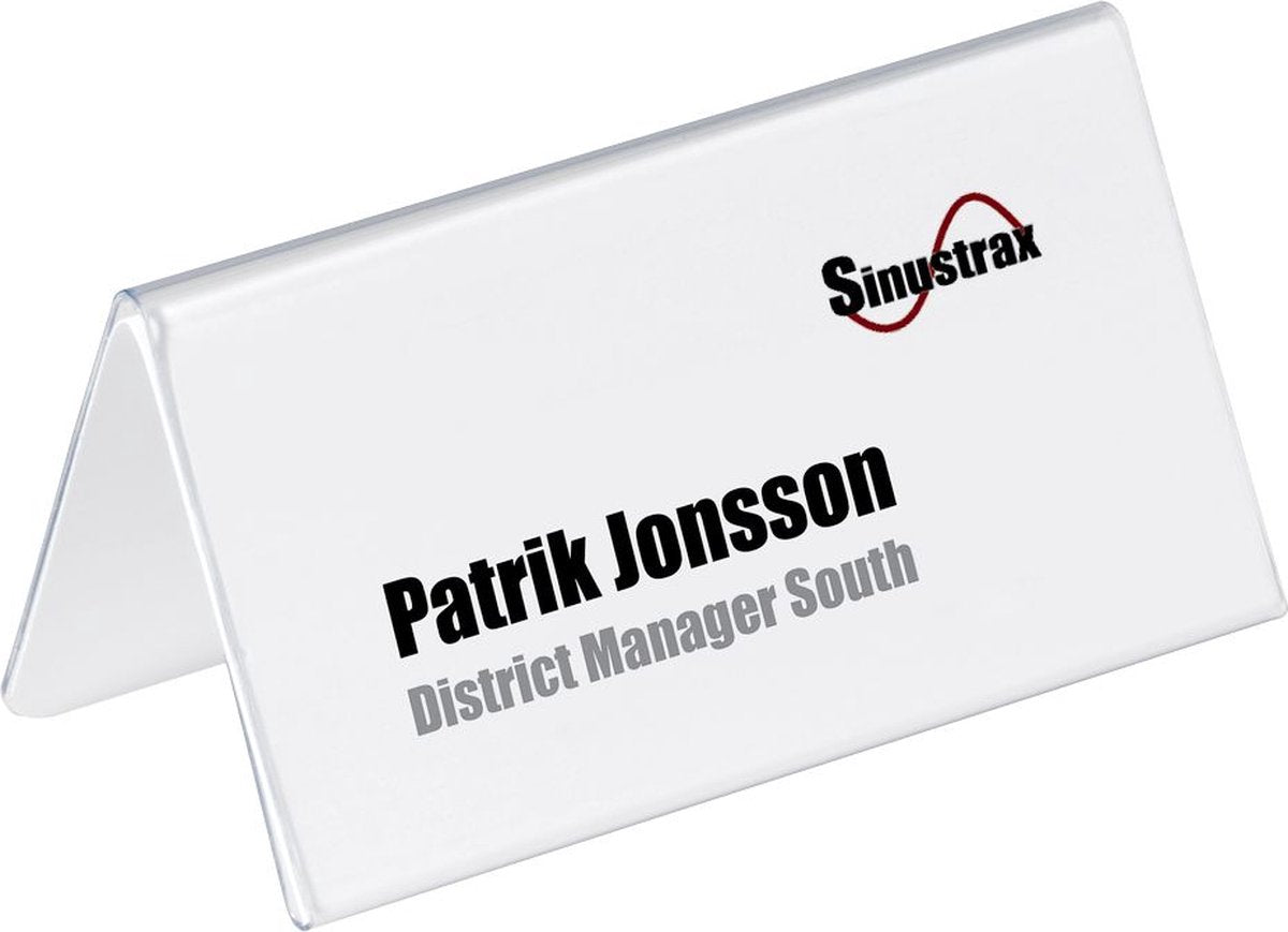Durable 805119 Plaque signalétique de table 8051 1 paquet