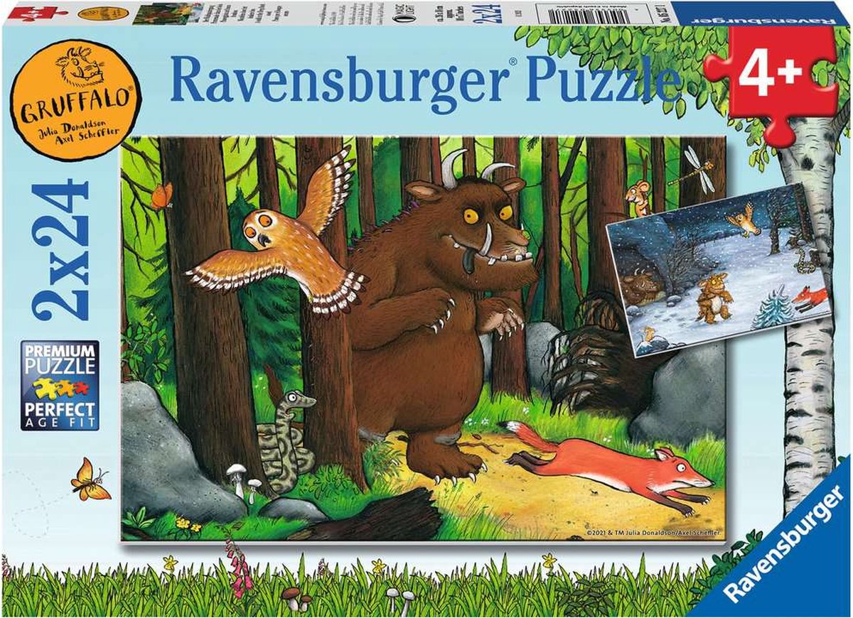 Ravensburger de Gruffalo Puzzle 2x24 Pièces
