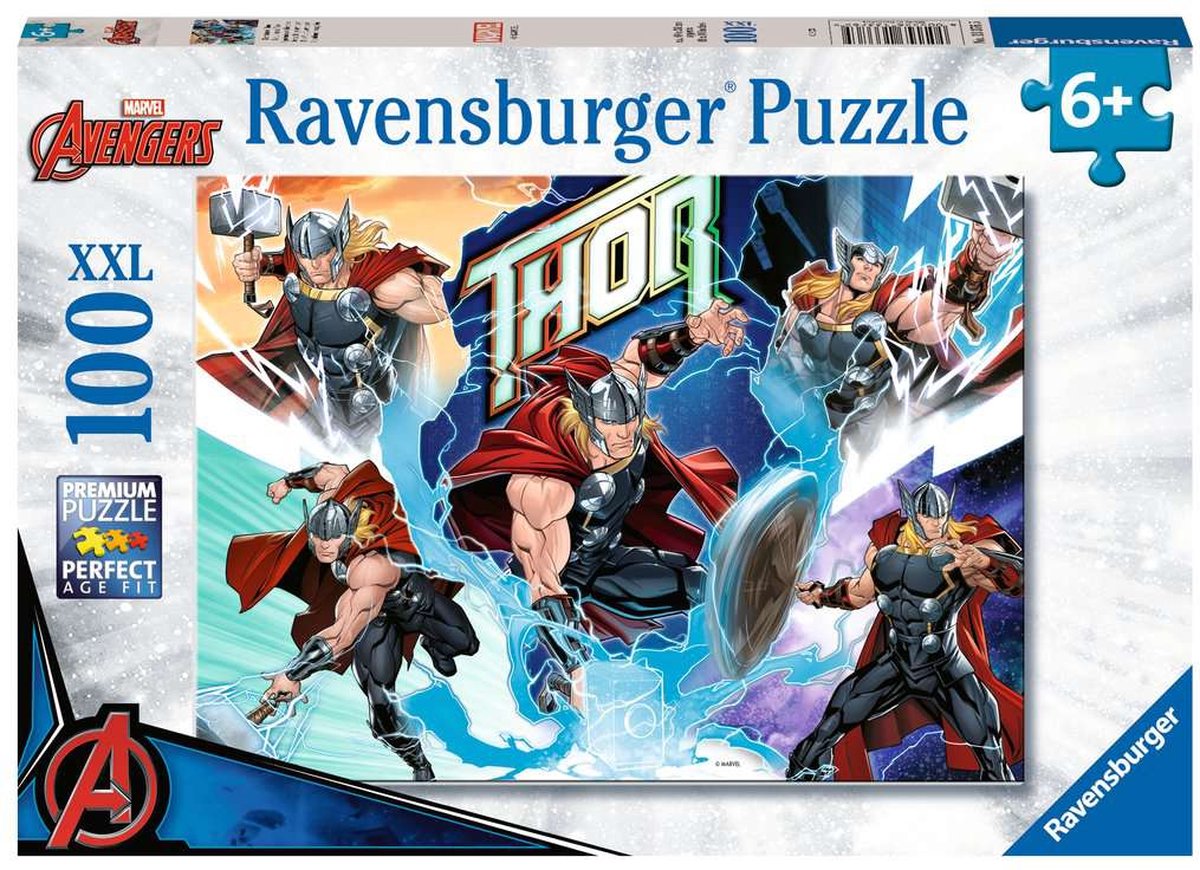 RAVENSBURGER PUBLISSE JIGSAW XXL Marvel Thor, 100e.