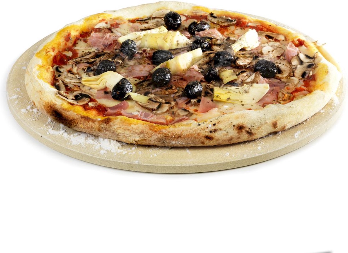 Pierre à pizza universelle Barbecook en terre réfractaire ø 36cm
