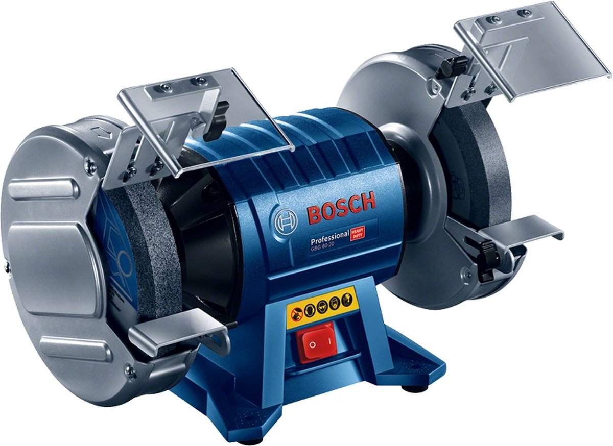 Rectifieuse de table Bosch gbg 60-20 1 x disque abrasif grain 24, 1 x disque abrasif grain 60
