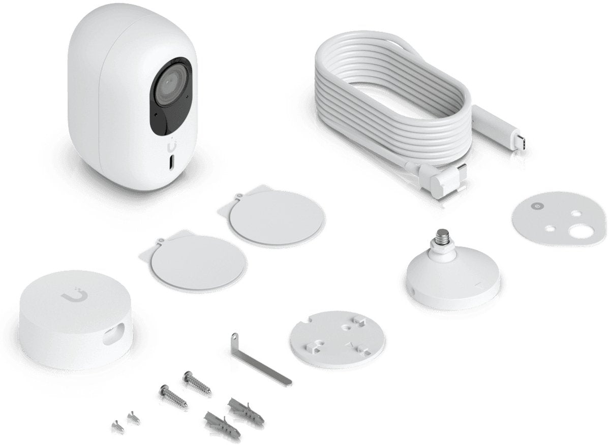 Ubiquiti unifi uvc-g6-ins-w - caméra de surveillance ip - intérieur extérieur - résolution 8mp - vidéo 4k - vision nocturne