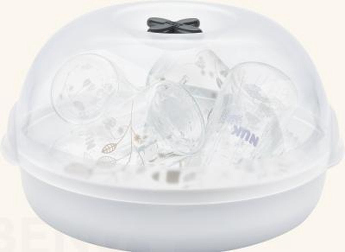 Stérilisateur micro-ondes Nuk microexpress plus pour 4 biberons