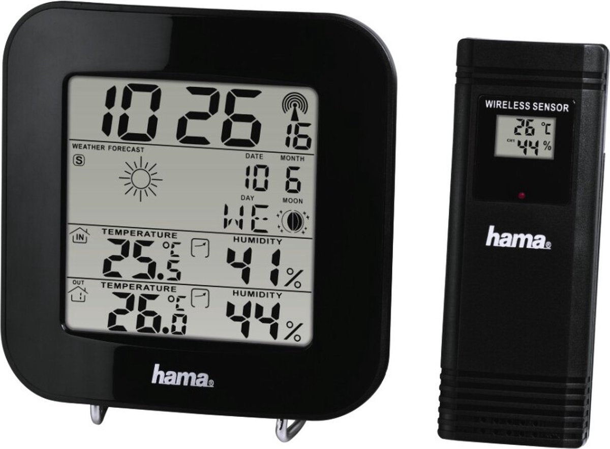 Hama station météo ews-200, noir