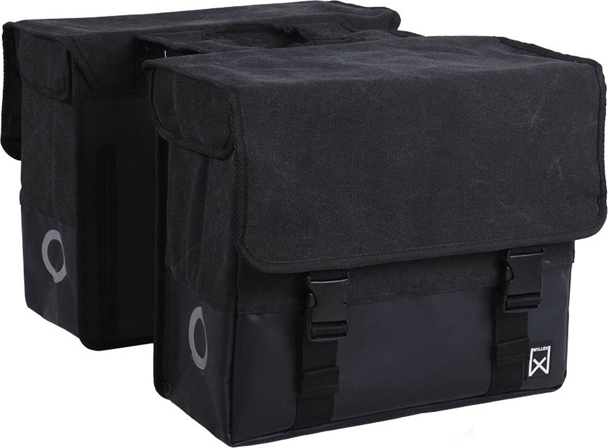 Willex double toile plus sac 40 l noir noir mat