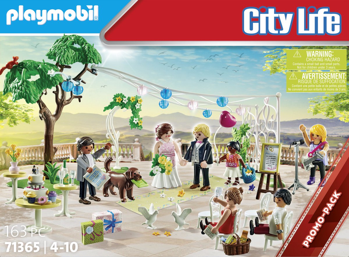 Playmobil city life promo fête de mariage - 71365