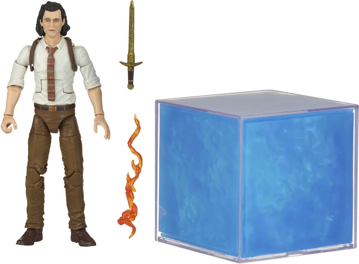 Marvel hasbro the avengers figurine à collectionner tesseract avec figurine d'action loki 15 cm légendes réplique de jeu de rôle électronique 1 1 multicolore