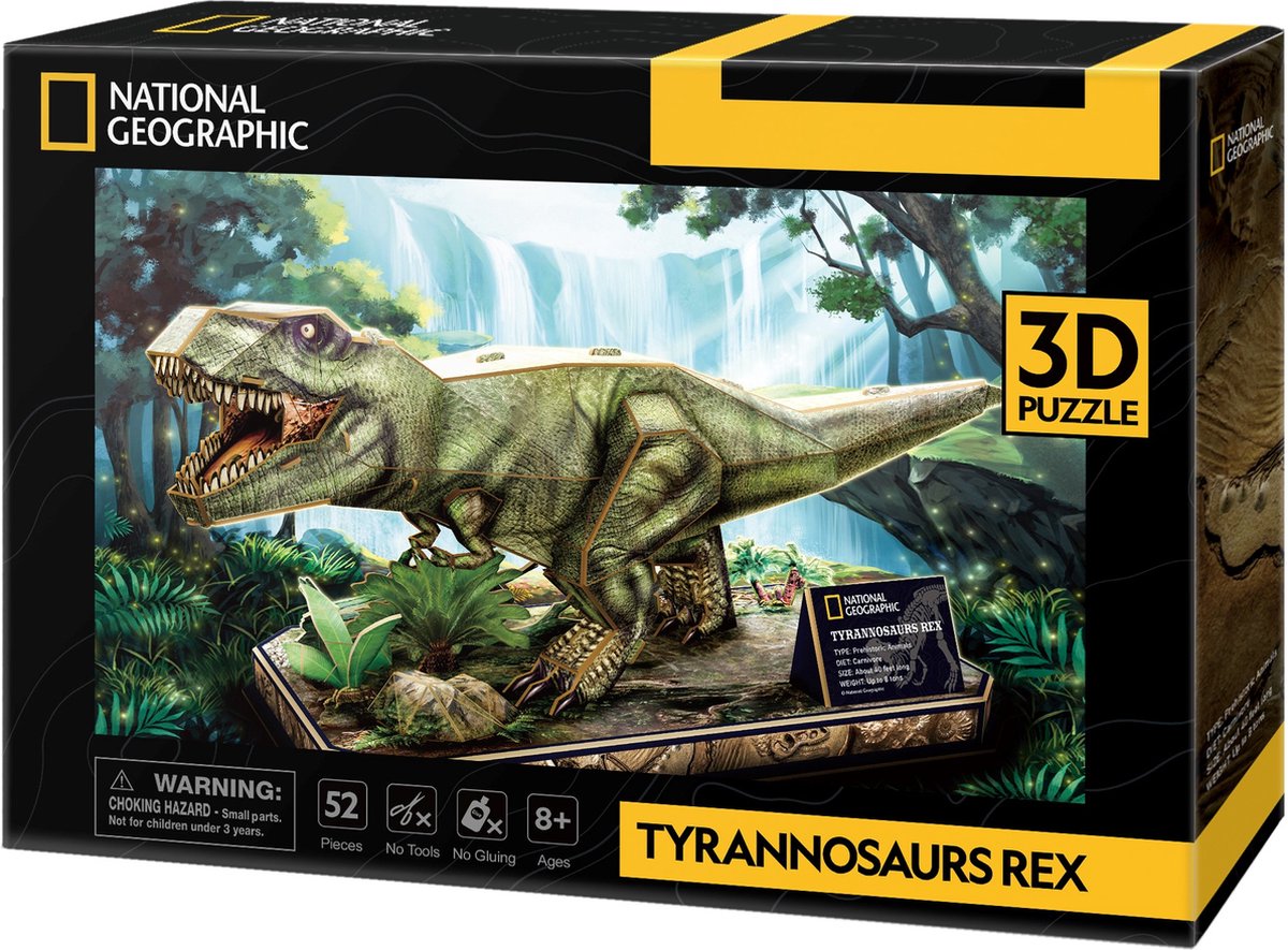 Puzzle 3D National Geographic Tyrannosaure Rex