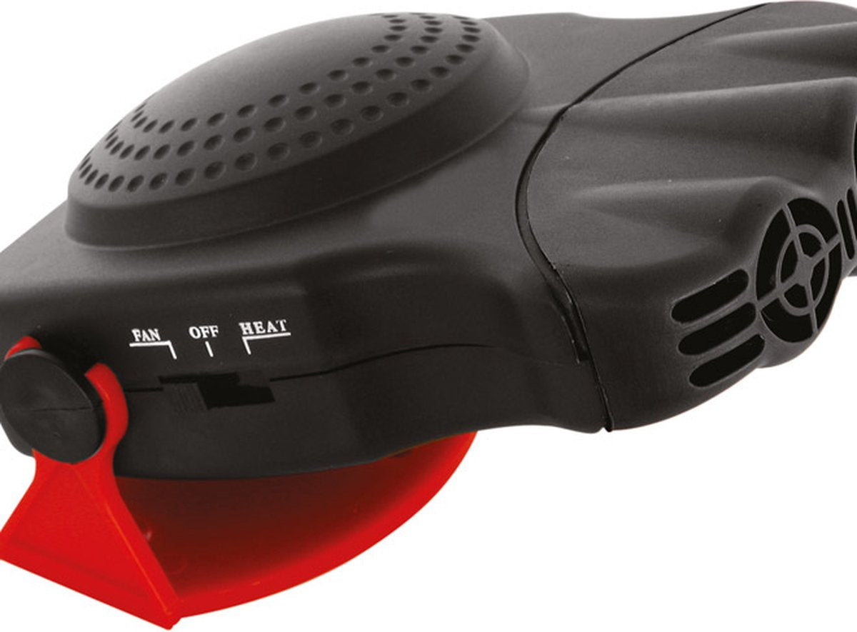 Ventilateur de voiture Carpoint avec chauffage 12v – 150w – chauffage rafraîchissant – 3 positions – réglable