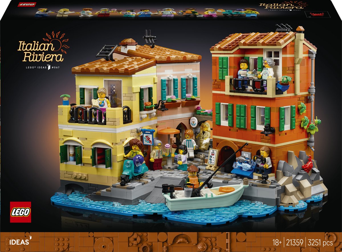 Lego ® ideas Riviera Italienne - 21359