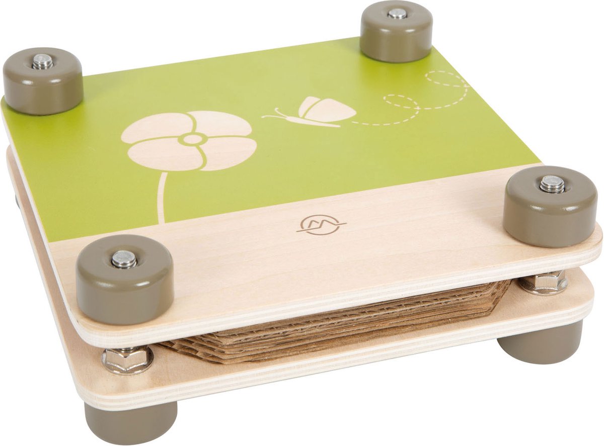 Petit pied - Presse de fleurs en bois Découvrir