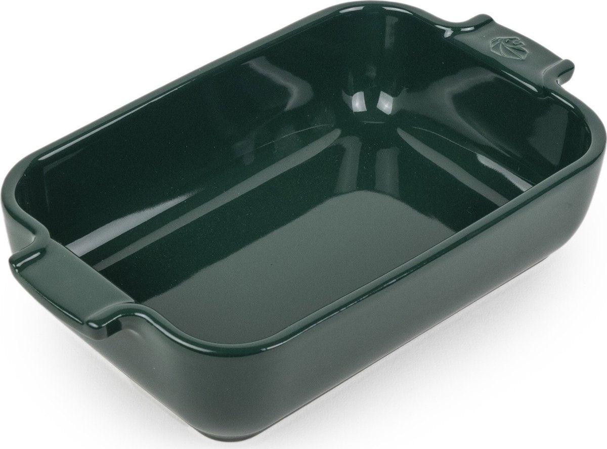 Plat à four Peugeot Appolia 22 cm - vert forêt - rectangle