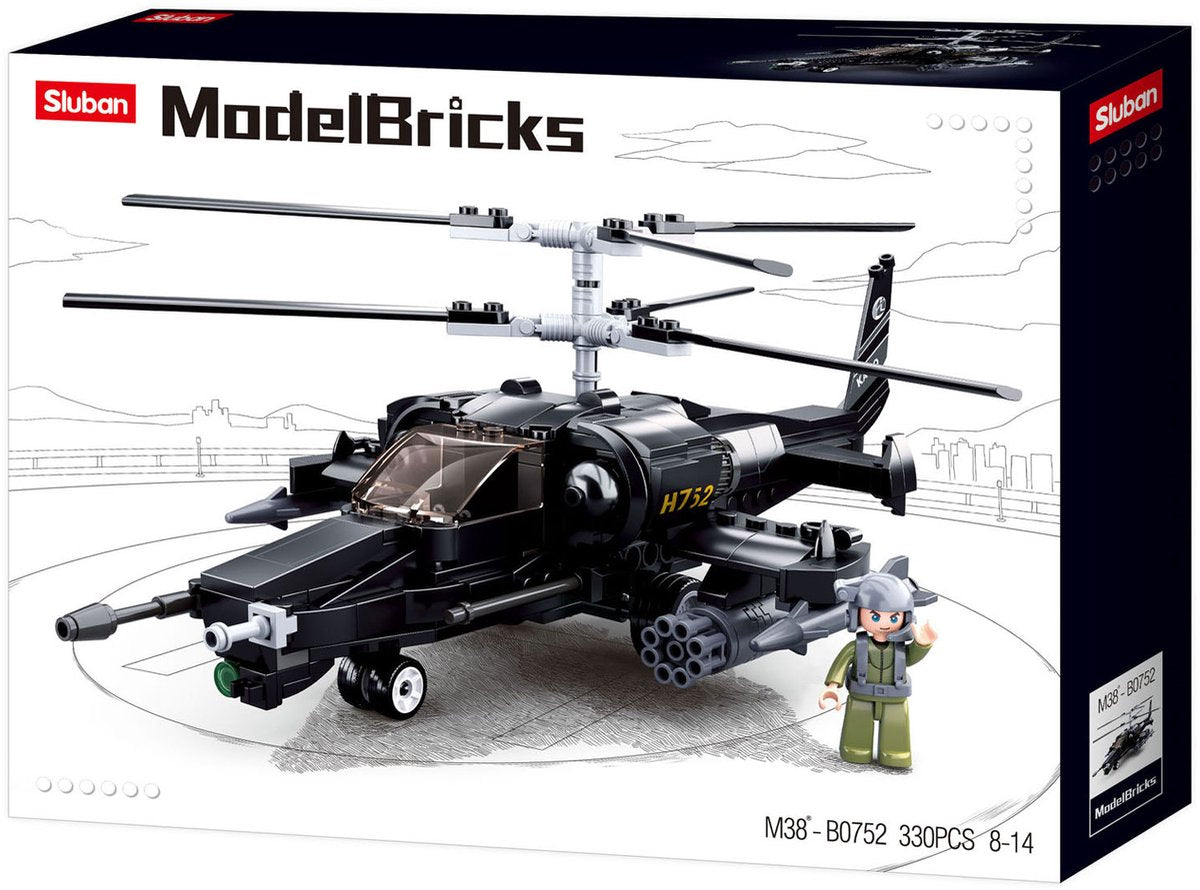 Hélicoptère d'attaque Sluban - 330 pcs.