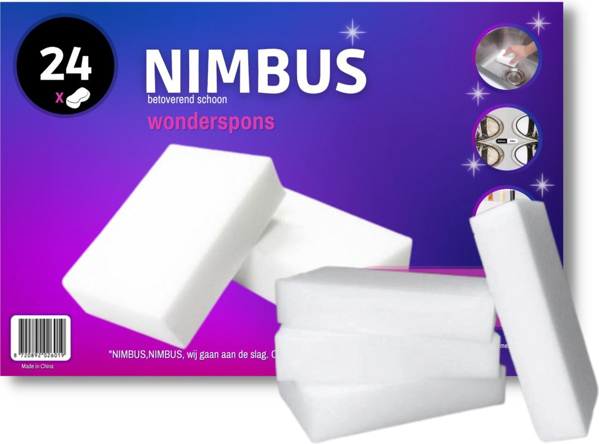 Éponge miracle Nimbus 24 pièces | 3 pièces