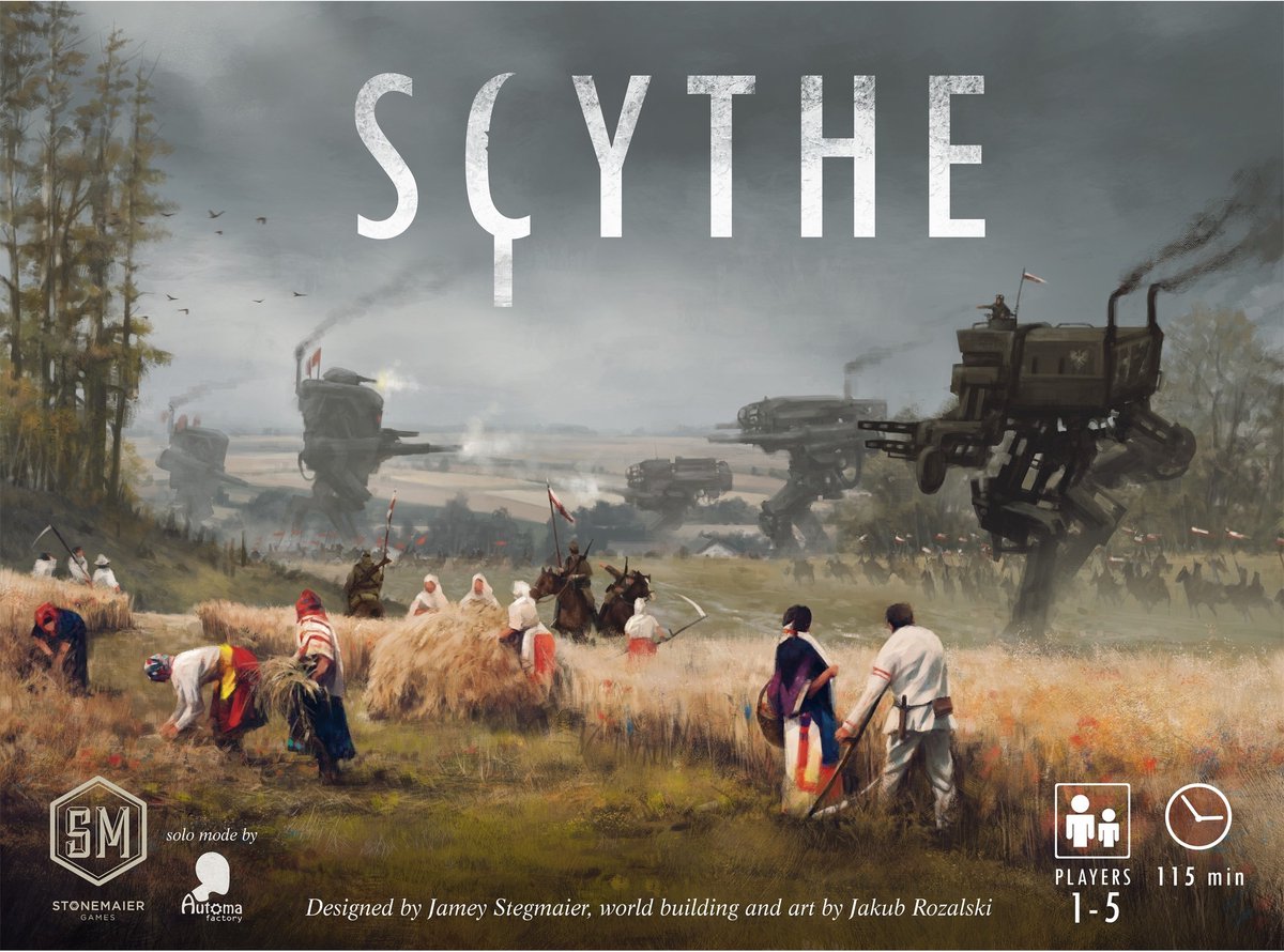 Asmodee Scythe - jeu de société - Anglais