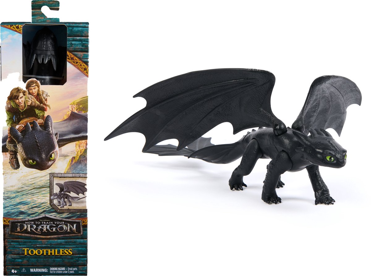 Comment dresser votre dragon édenté (30cm) | 2 pièces