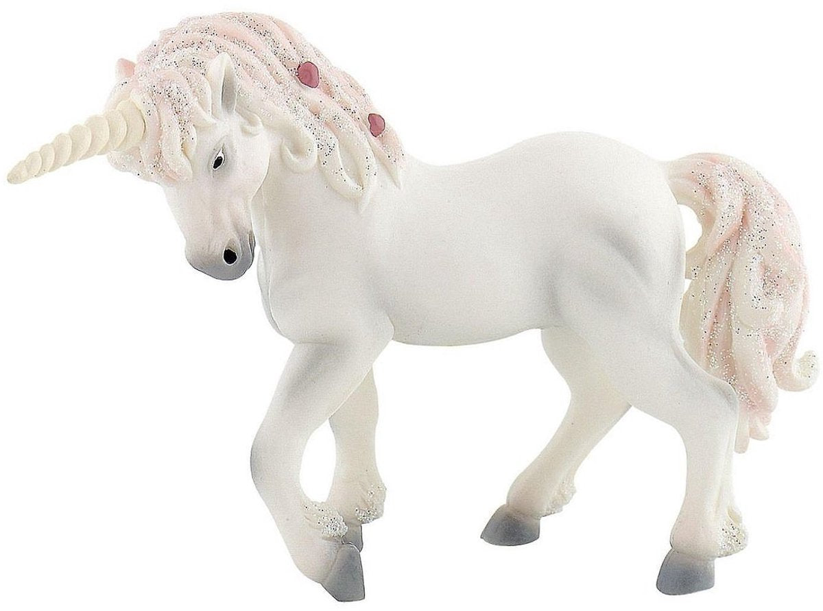 Bullyland 75519 – figurine de jeu et figurine de licorne à collectionner – env. 10 cm – Design réaliste et détaillé – Idéal comme figurine fantastique, décoration de gâteau ou petit cadeau pour les enfants à partir de 3 ans.