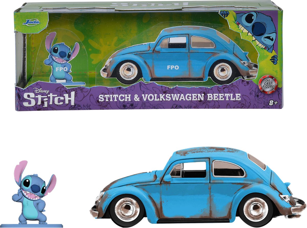 Jada Toys - Lilo et Stitch - VW Beetle 1959 - 1:32 - véhicule jouet