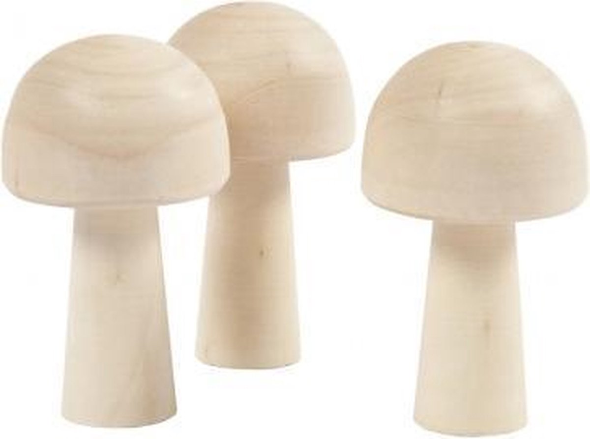 Société créative https : www.ccobby.nl champignon-h-5-2-cm-d-2-9-cm-3-piece-1-box