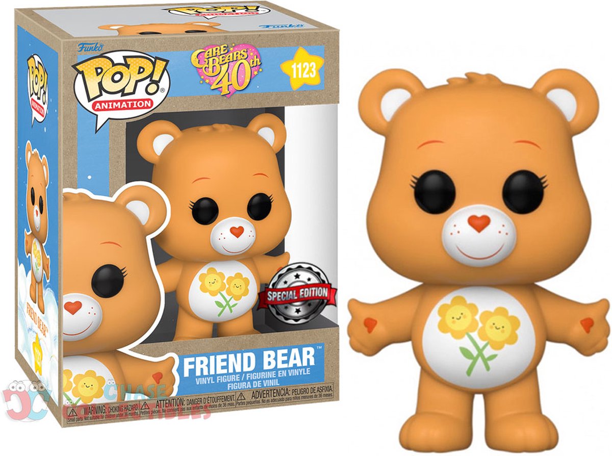 Animation Funko pop #1123 - Bisounours 40ème - Exclusivité Jour de la Terre Ami Ours