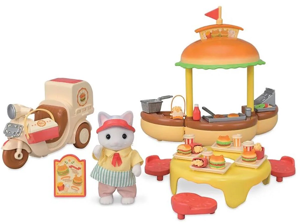 Stand de hamburgers des familles Sylvanian 5757